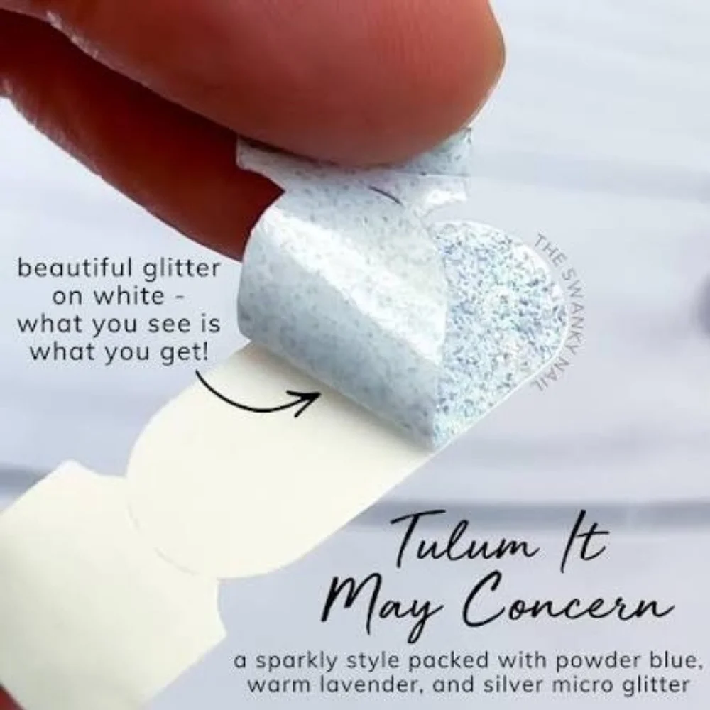 Color Street Sparkling Nail Polish Strips - Night Terror & Tulum It May Concerm - Picture 4 of 4